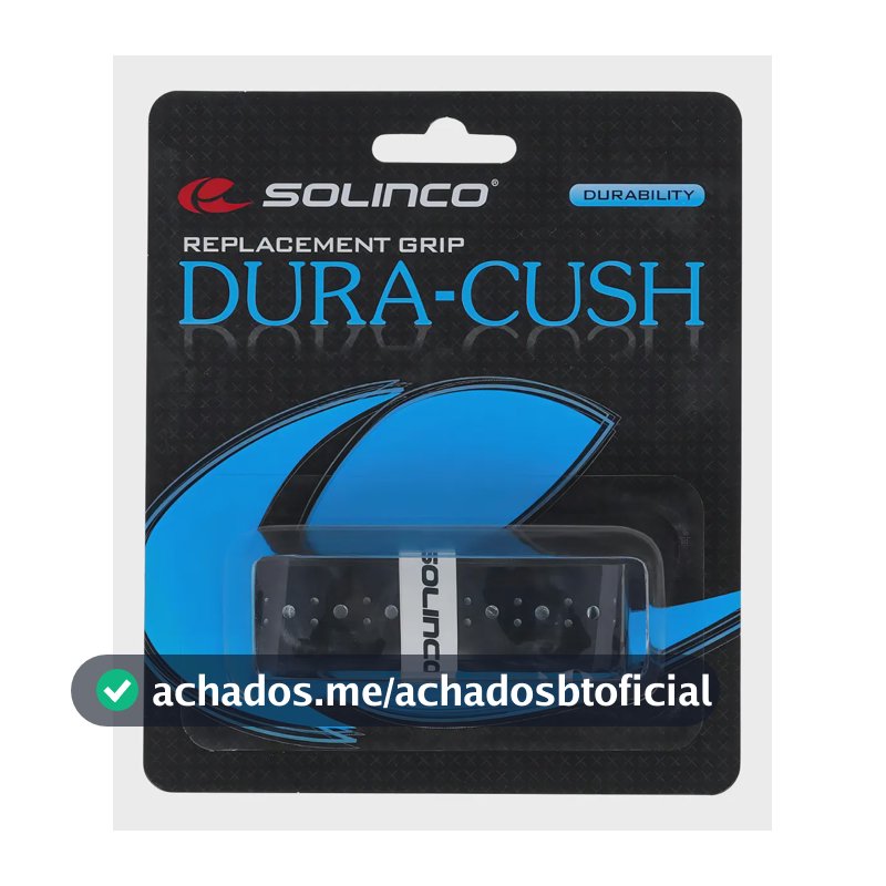 Cushion Grip Solinco Dura Cush Preto