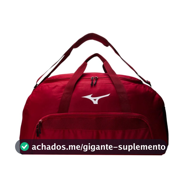 Mala De Treino Soft Ii Mizuno Vermelho