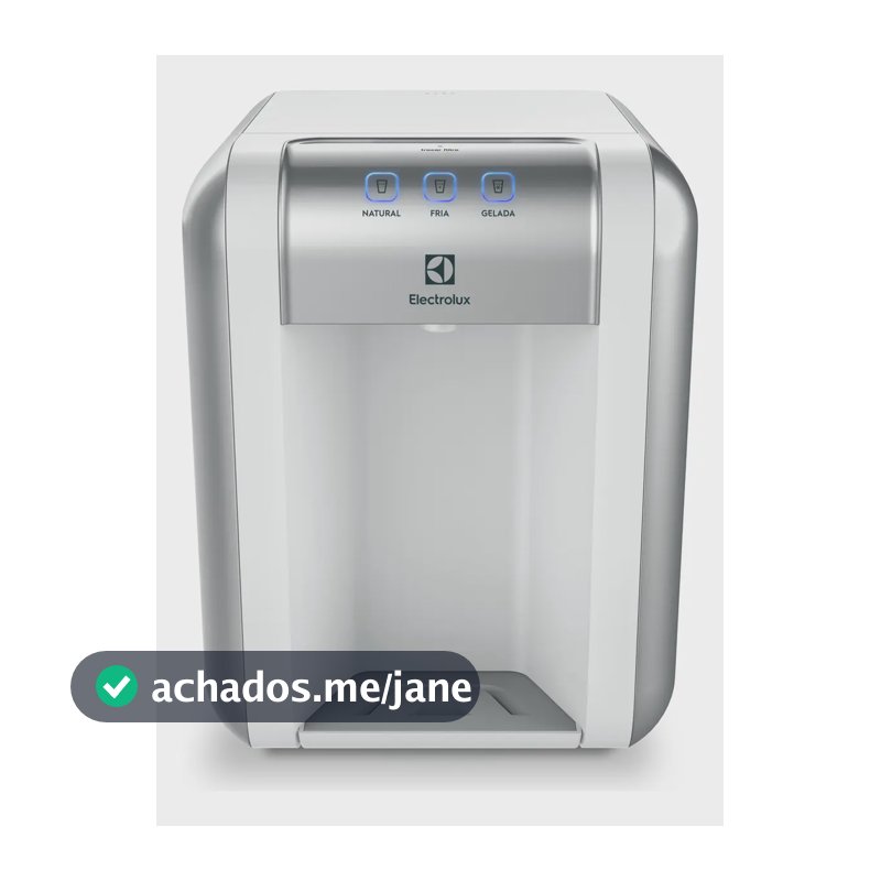 Purificador Electrolux Eletrônico Compacto Efficient Painel Digital Bivolt Branco PE11B Bivolt