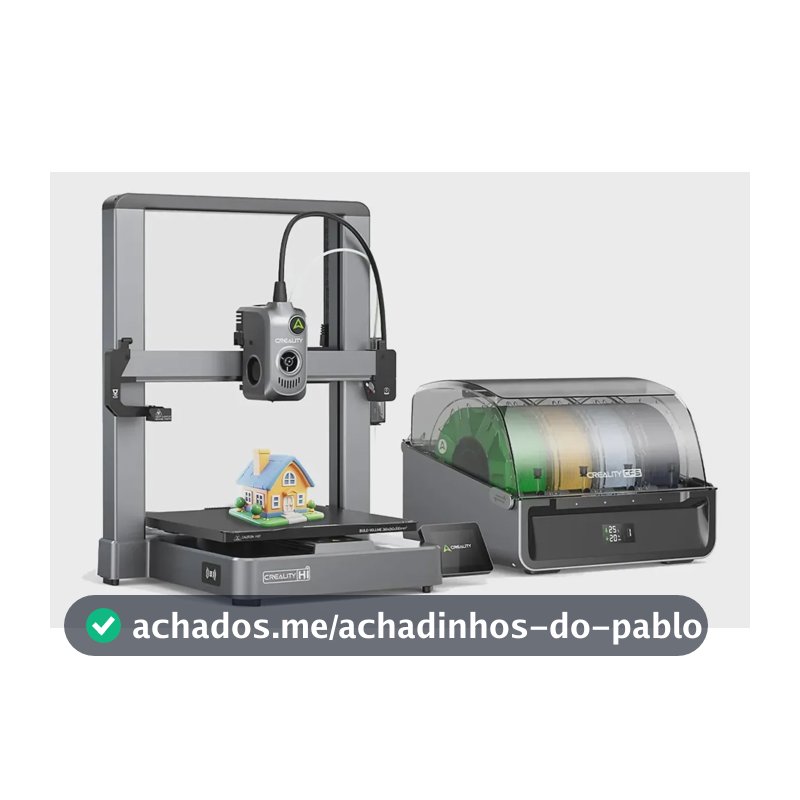 Impressora 3D Creality Hi Combo Multicolor com Auto Nivelamento e Alta Velocidade