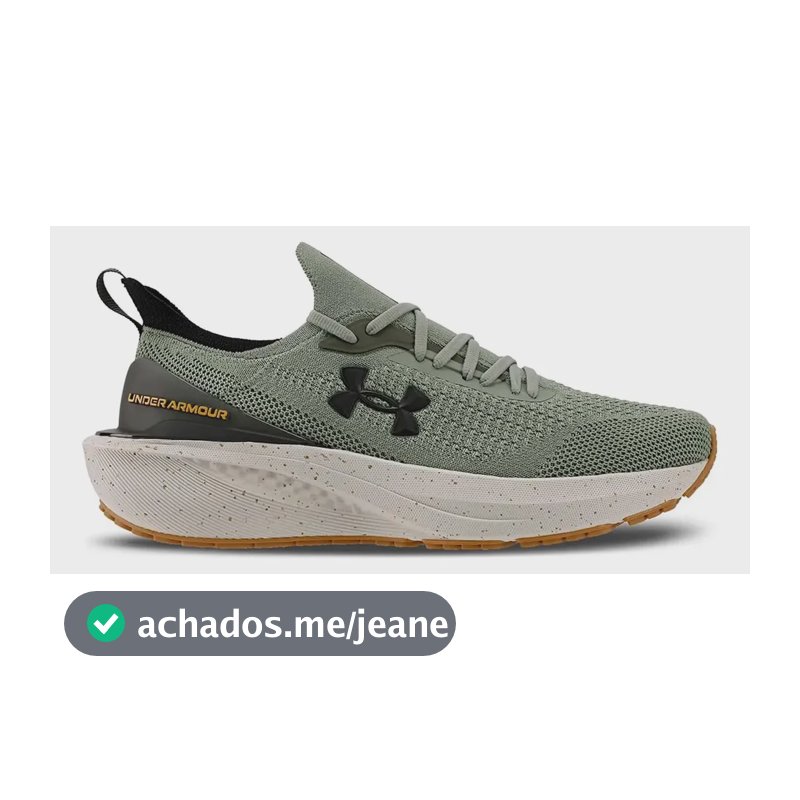 Tênis De Corrida Unissex Quicker 2 Under Armour Verde 34 Br