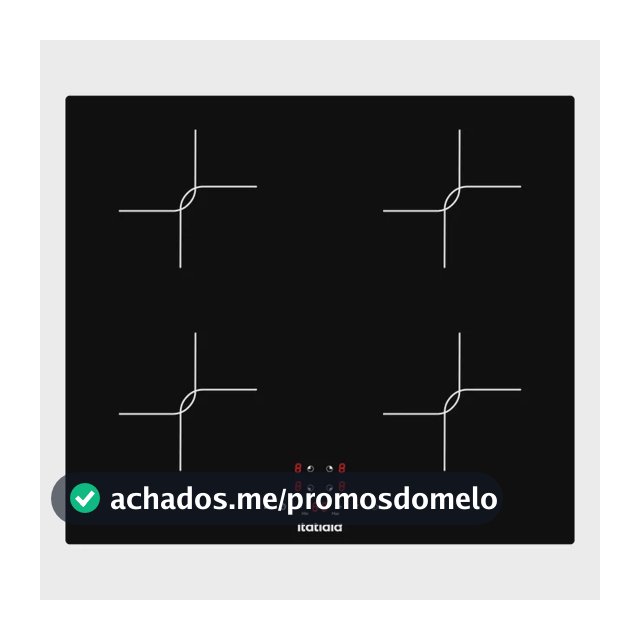 Cooktop de Indução Itatiaia Master 4Q 220V - Preto