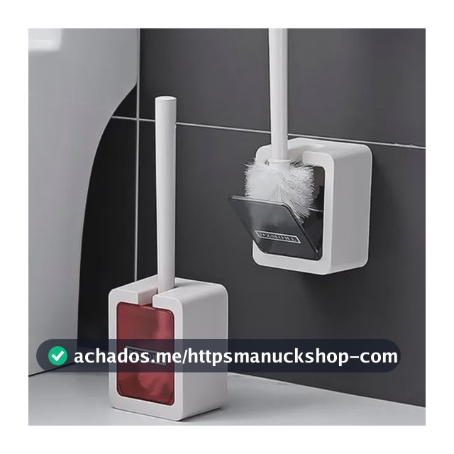 Escova Sanitária Plástico com suporte