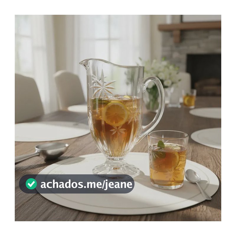 Jarra De Cristal Para Servir Palm Tree 1,4l Wolff
