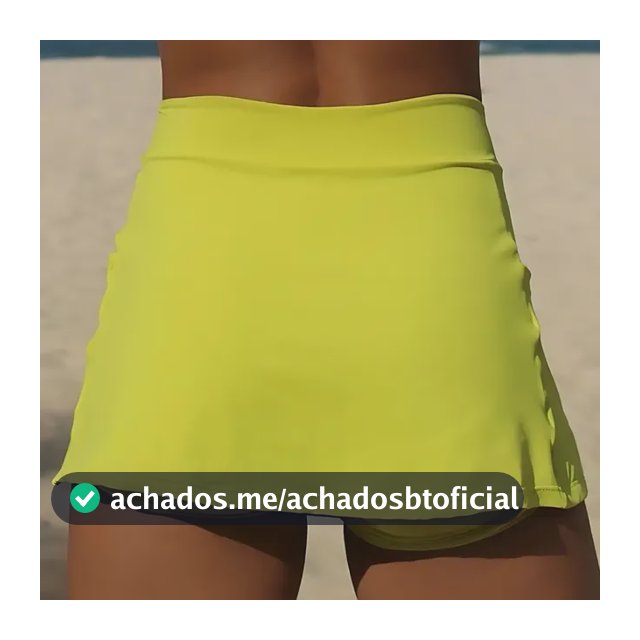 Shorts-saia Fitness Bolso Beach Tennis Academia Ginástica