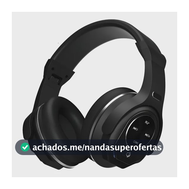Headset Bluetooth Redução De Ruído Fm Hifi Com Microfone F5