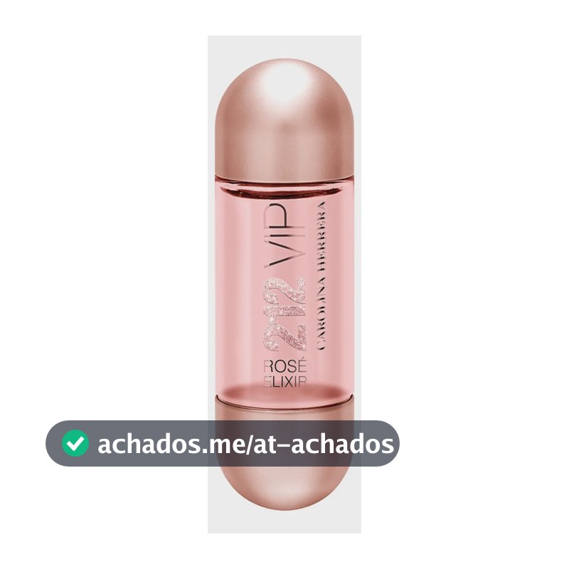 Perfume Carolina Herrera 212 VIP Rosé Elixir Eau De Parfum 30ml Feminino