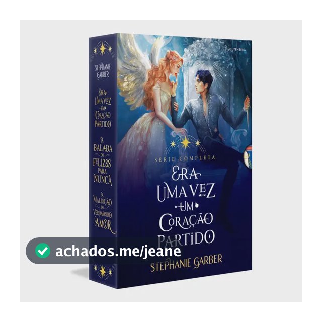Box Era uma vez um coração partido - Garber, Stephanie - Grupo Autêntica - Capa Mole