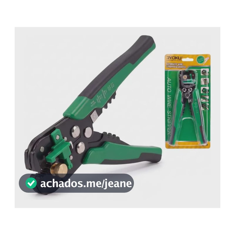 Alicate Desencapador Automático Crimpador Corte Fios Ryoku