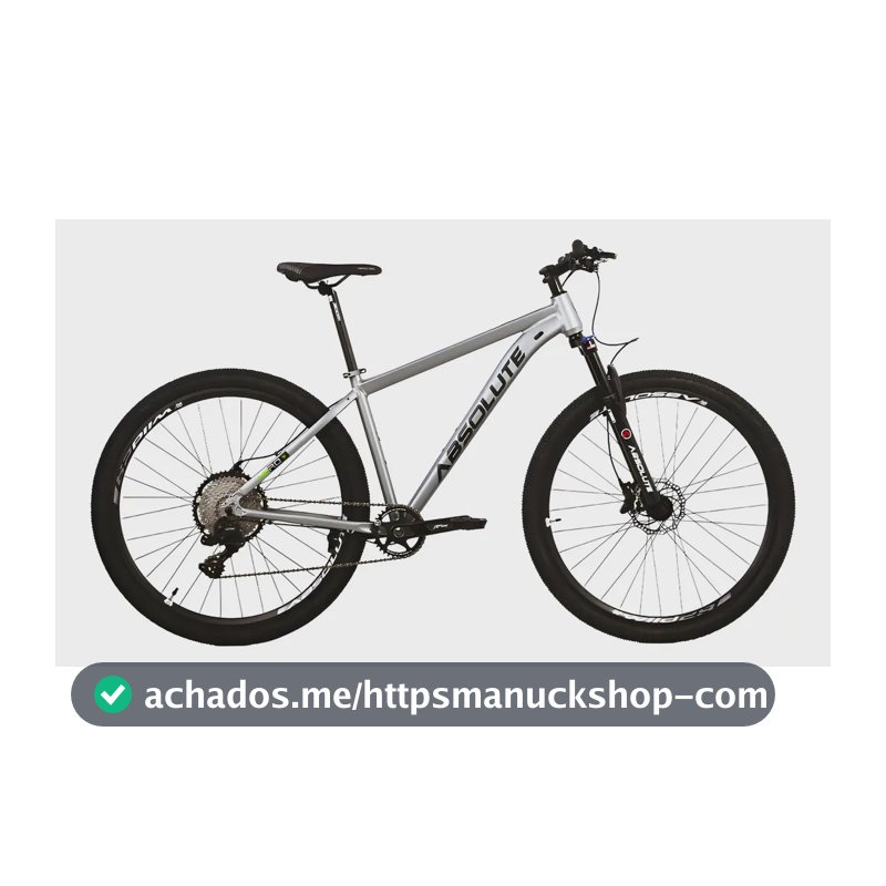 Mountain Bike Absolute Nero 5 Aro 29 Freio a Disco Hidráulico Quadro 17" Grafite