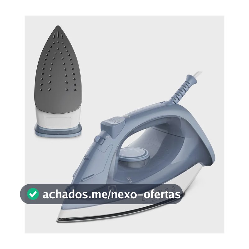 Ferro de Passar Seco e Vapor Electrolux Efficient Base antiaderente Vapor Vertical Extra 1200W de Potência Cabo 1,35m ESI10