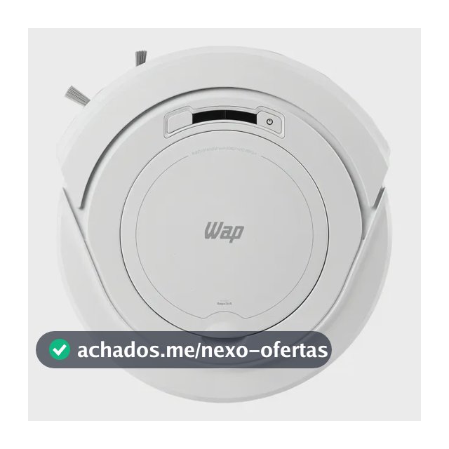 Robô Aspirador de Pó WAP ROBOT W90 PÉROLA Automático 3 em 1