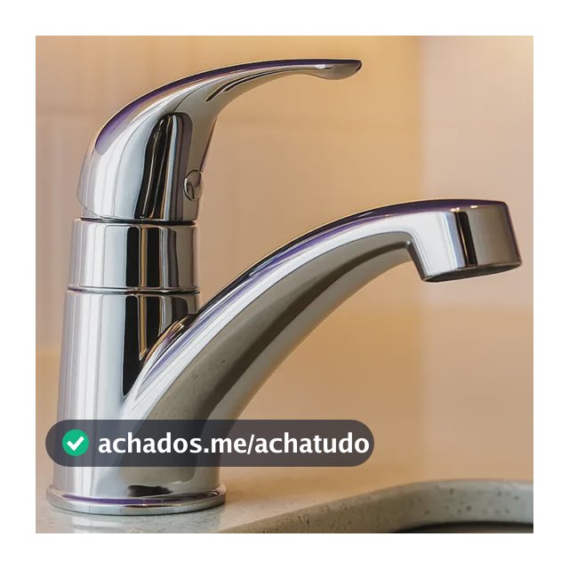 Torneira Para Banheiro Lavatório Lavabo Cuba Mono Up Cromada Cromado