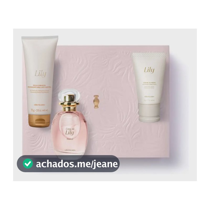 Presente Feminino Lily Soleil O Boticário