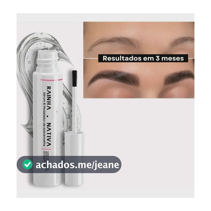 Sérum De Crescimento De Sobrancelhas Rainha Nativa