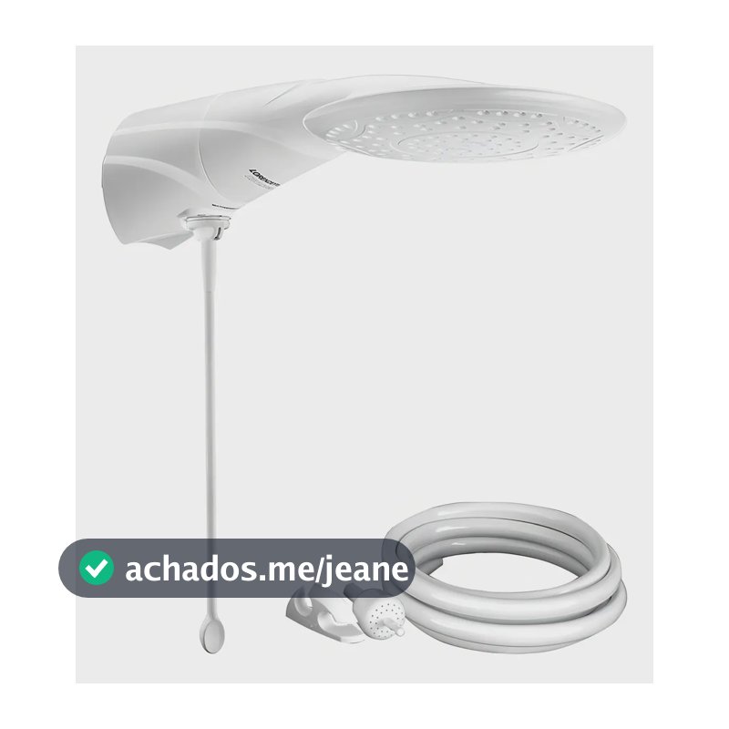 Lorenzetti Ducha Elétrica de parede Advanced Multitemperaturas branco