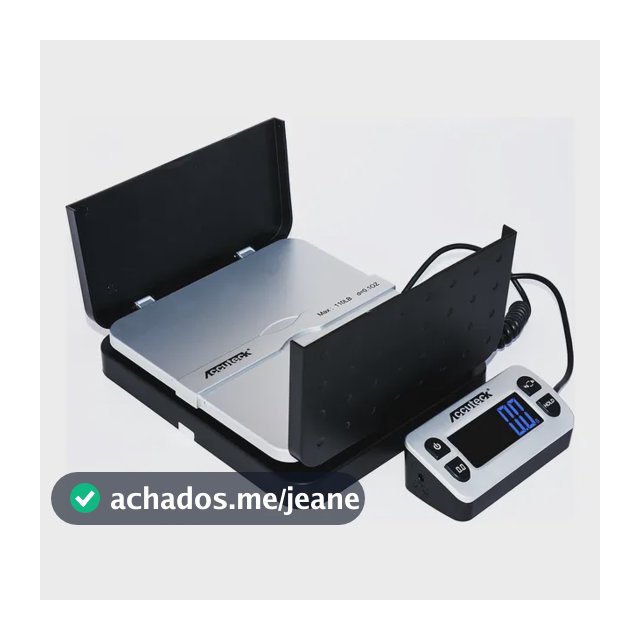 Balança Postal Digital Accuteck 8580 50kg Com Visor Remoto