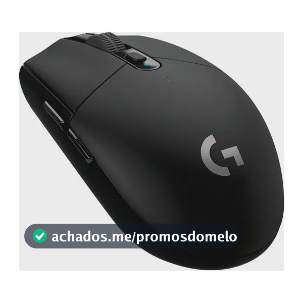Mouse Gamer Sem Fio Logitech G Series Lightspeed G305 Preto
