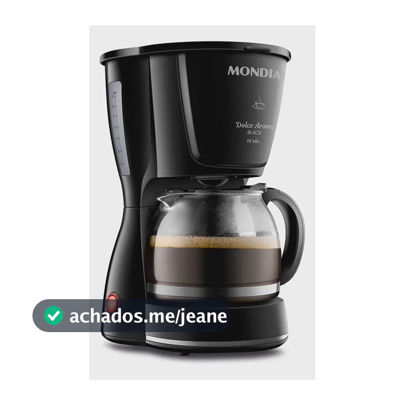Cafeteira Elétrica Dolce Arome Mondial 550W - C-30-18X-FB