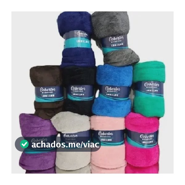 Kit 2 Cobertor Mantinha Microfibra Casal Manta Macia Diversas Cores Lisa Sortida