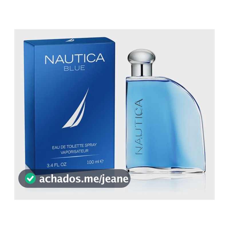 Perfume Nautica Blue Eau De Toilette Masculino 100ml