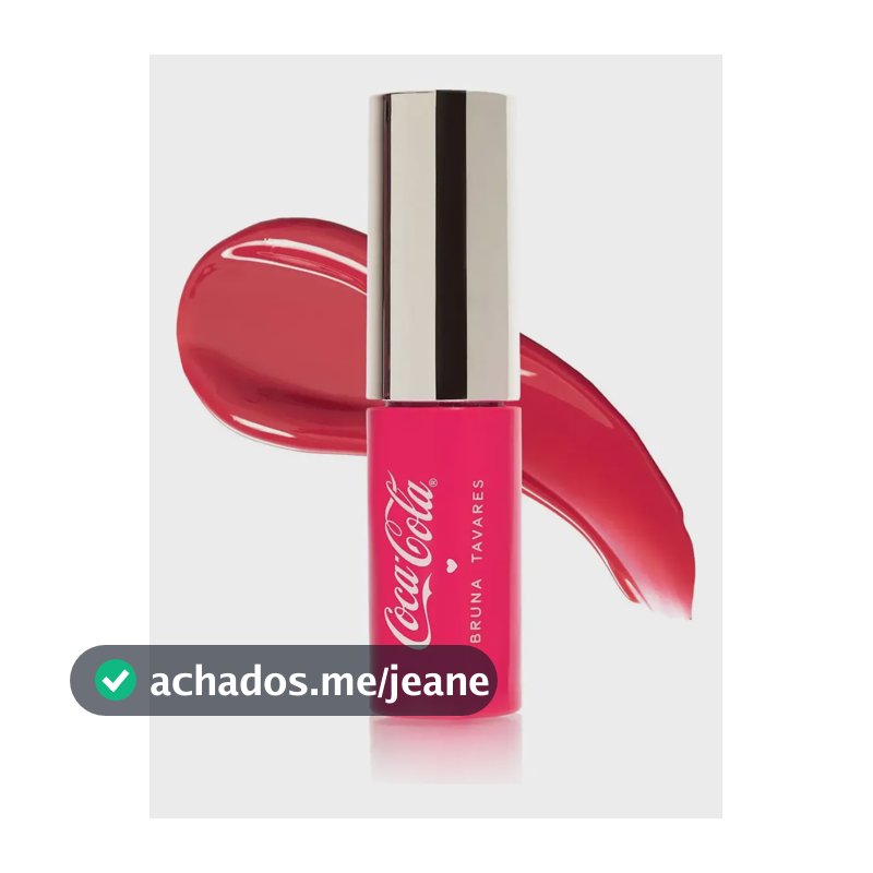 Óleo Labial Oil Tint Bruna Tavares + Coca Cola 4,75ml Bold
