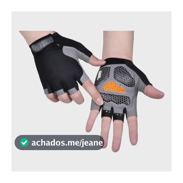 Luva Gel Ciclismo Bike Musculação Confortável Antiderrapante