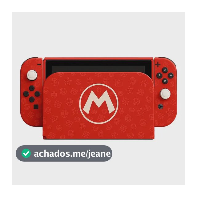 Capa Para Nintendo Switch 2 Base, Vermelha - Mario.