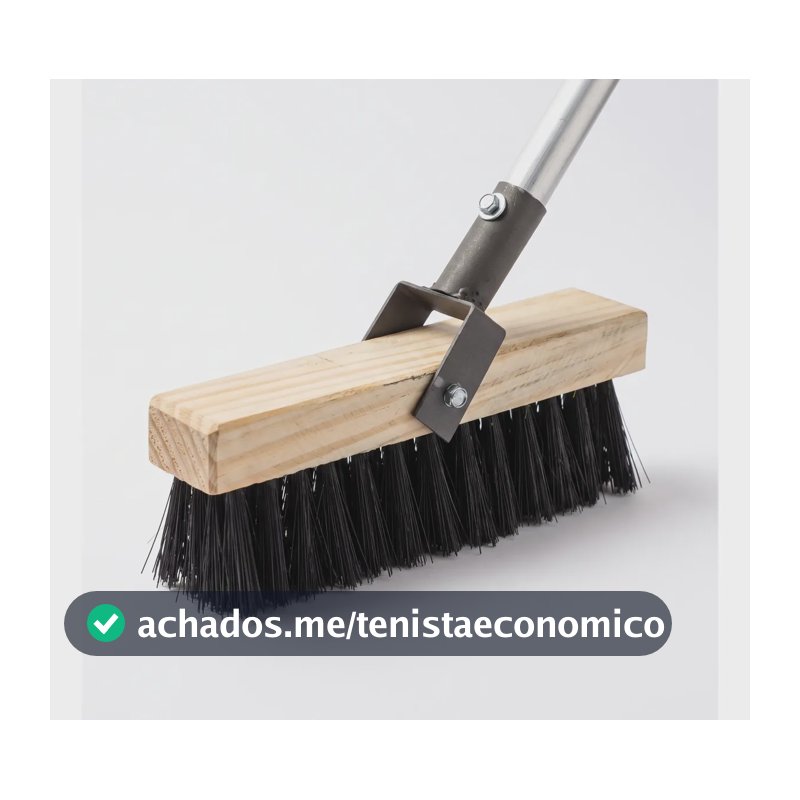 Vassoura Para Linha De Quadra Tênis Saibro Cabo Articulado