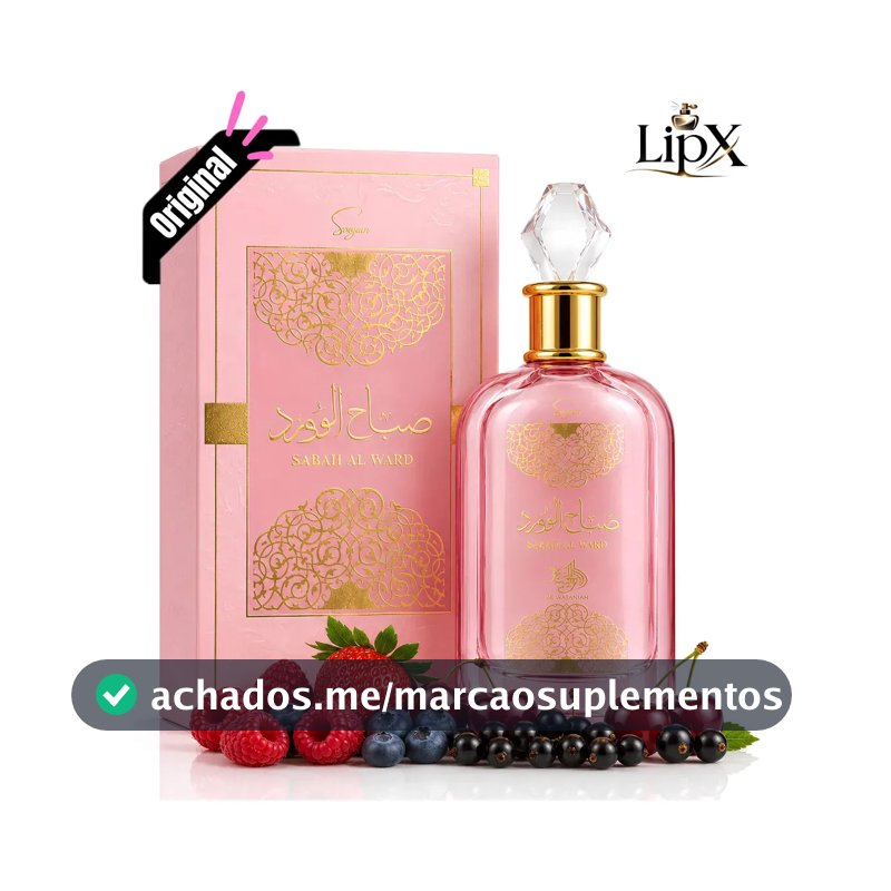 Perfume ÁRABE Sabah Al ward Sugar Original Feminino Eau de parfum
