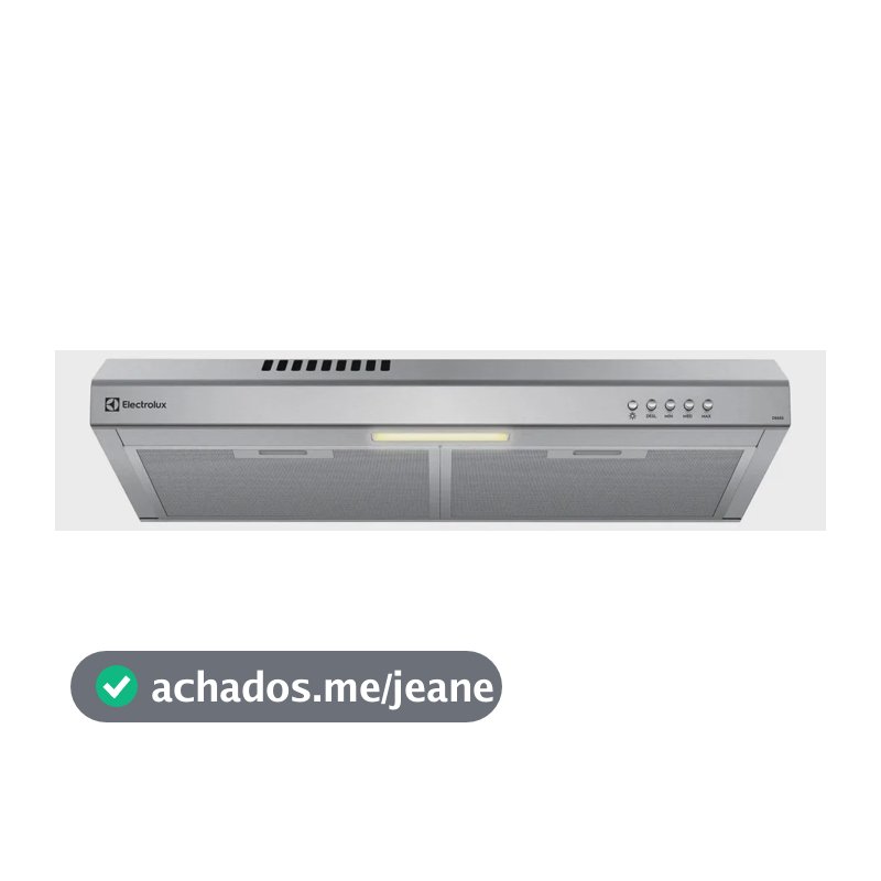Depurador De Ar Electrolux 60 Cm Inox Luz Led (de6ss) Inox / Prata