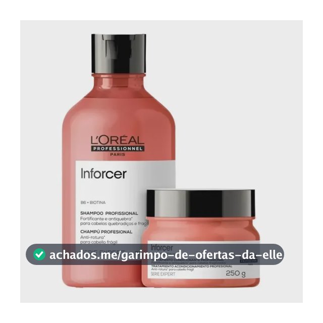 L'oréal Professionnel Inforcer Kit Shampoo 300ml e Máscara 250ml