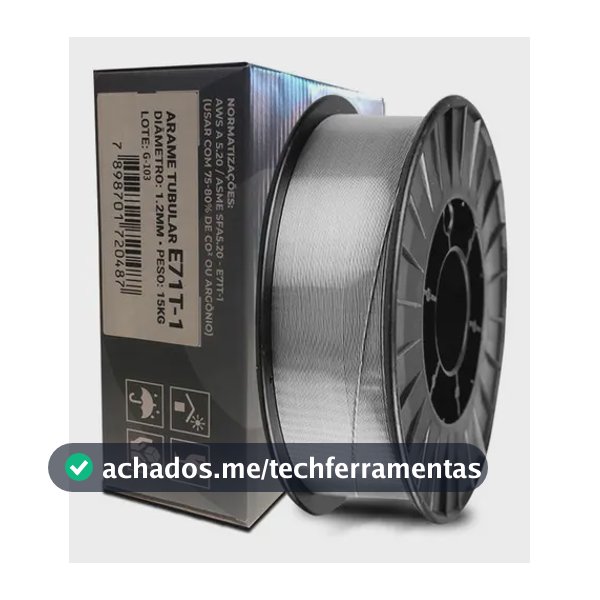 Arame Mig Tubular E71t-1c 1.2mm 15kg - Galzer