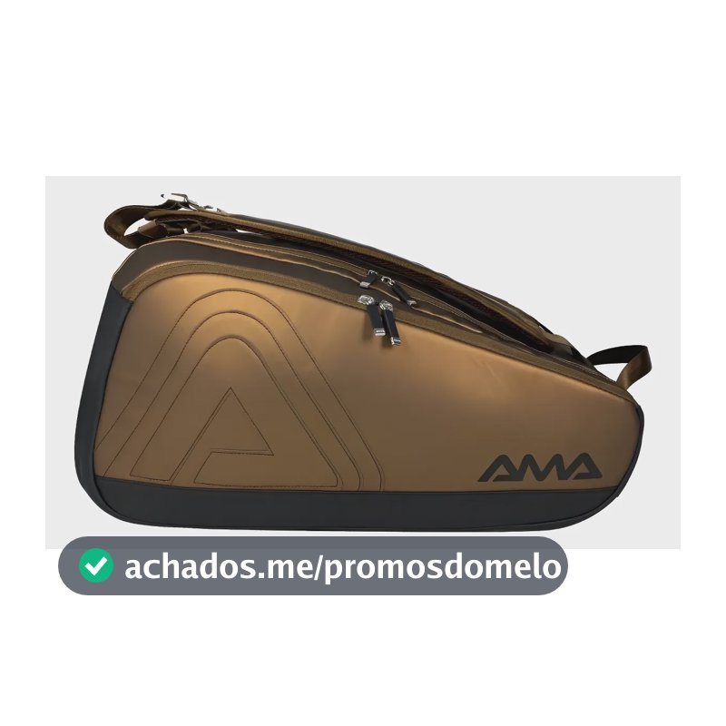 Raqueteira Ama Sports Supreme Kronos Bronze Bronze