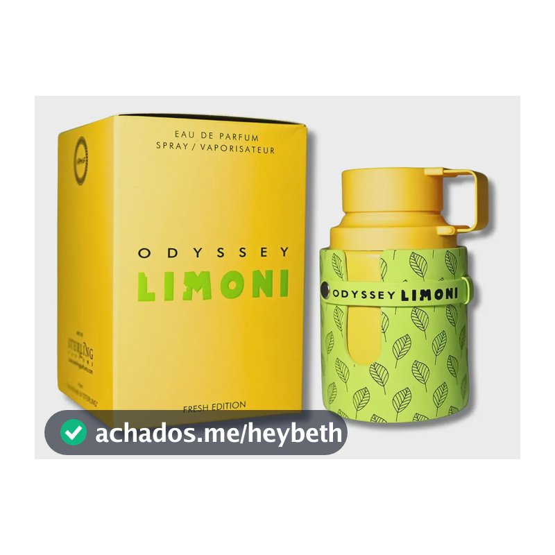Perfume Odyssey Limoni Fresh Edition Edp Masculino Armaf 100ml
