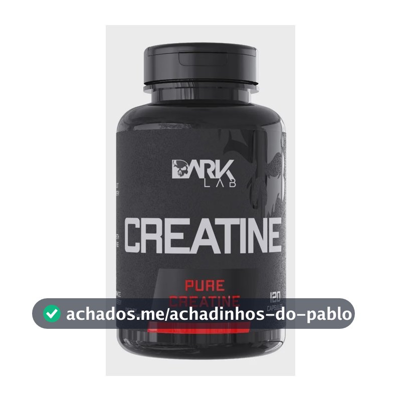 Creatina Dark Lab Premium em cápsula Sem sabor de 120 un