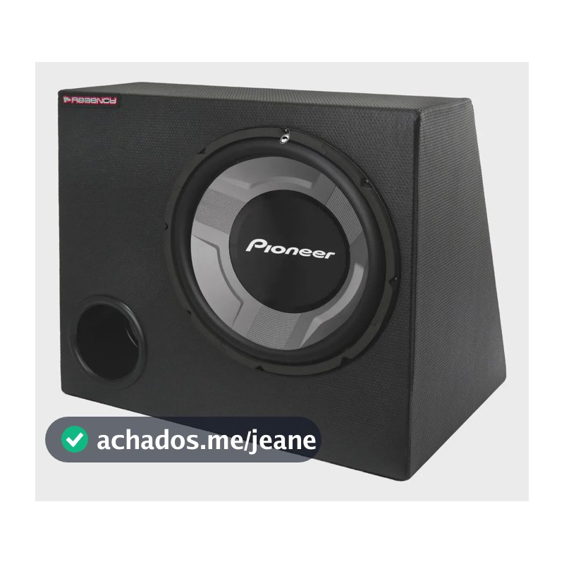 Caixa Dutada Subwoofer Pioneer Ts-w3060br 12 Pol 350w Rms