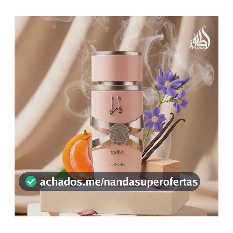 Perfume Árabe Feminino Yara Eau De Parfum 100ml