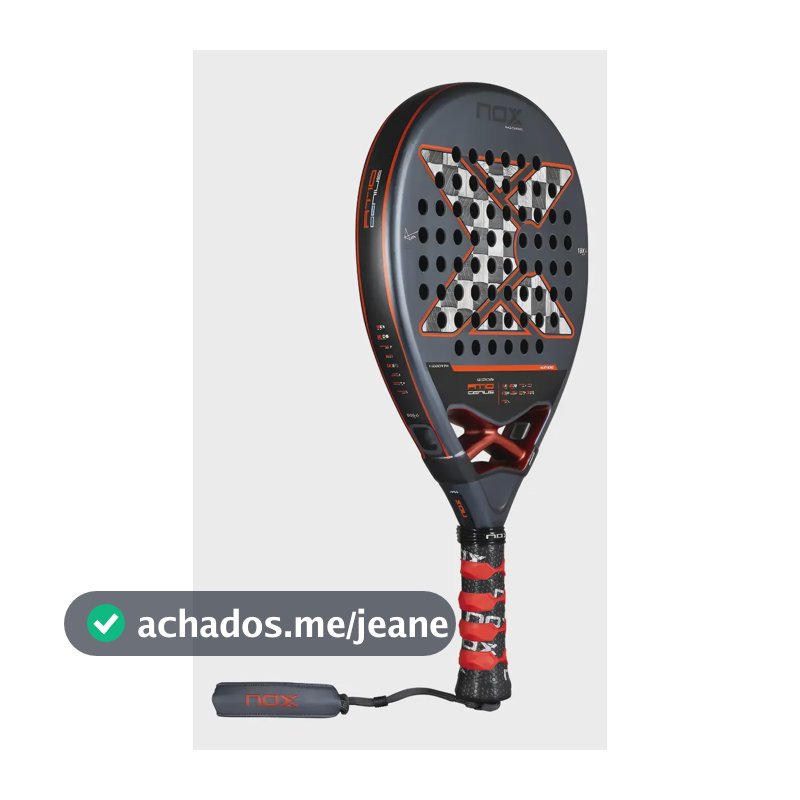 Paleta de padel Nox At10 Luxury Genius 18k 2025: Agustin Tapia Grey