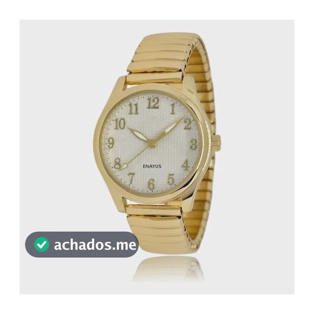 Relógio Feminino Pulseira Metal Flexível Lançamento Original