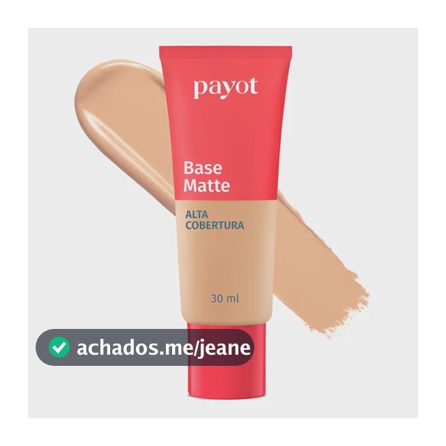 Base Matte Payot Alta Cobertura 30ml