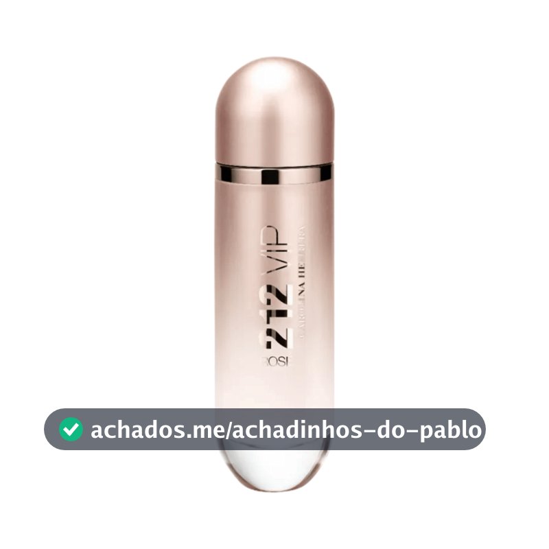 Perfume 212 VIP Rosé Carolina Herrera Eau de Parfum 125ml feminino