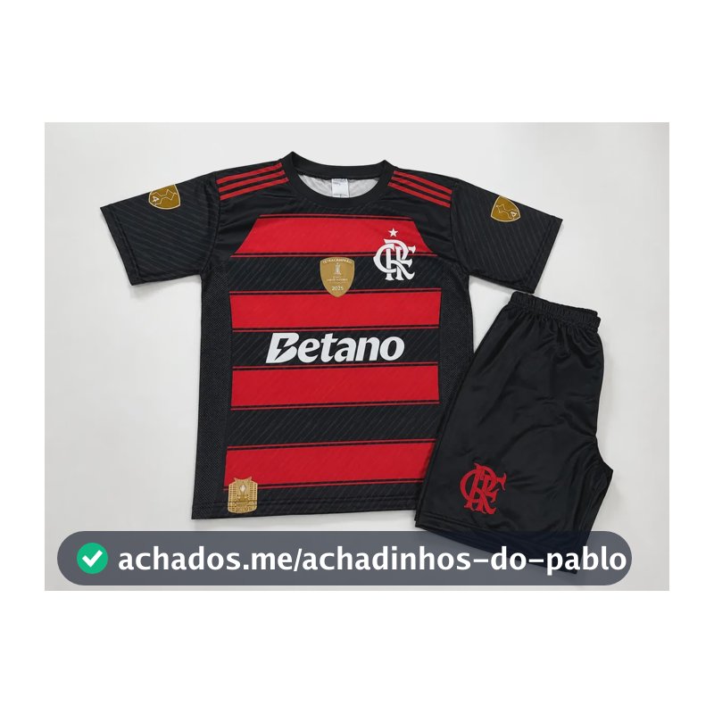 Conjunto Infantil Flamengo Camisa + Short