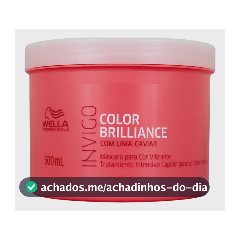 Máscara Capilar Invigo Color Brilliance 500ml Wella Professionals