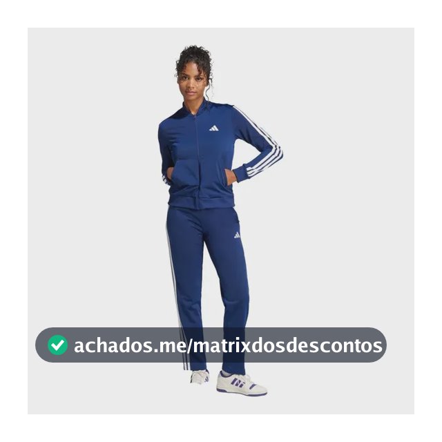 Agasalho Essentials 3-stripes adidas