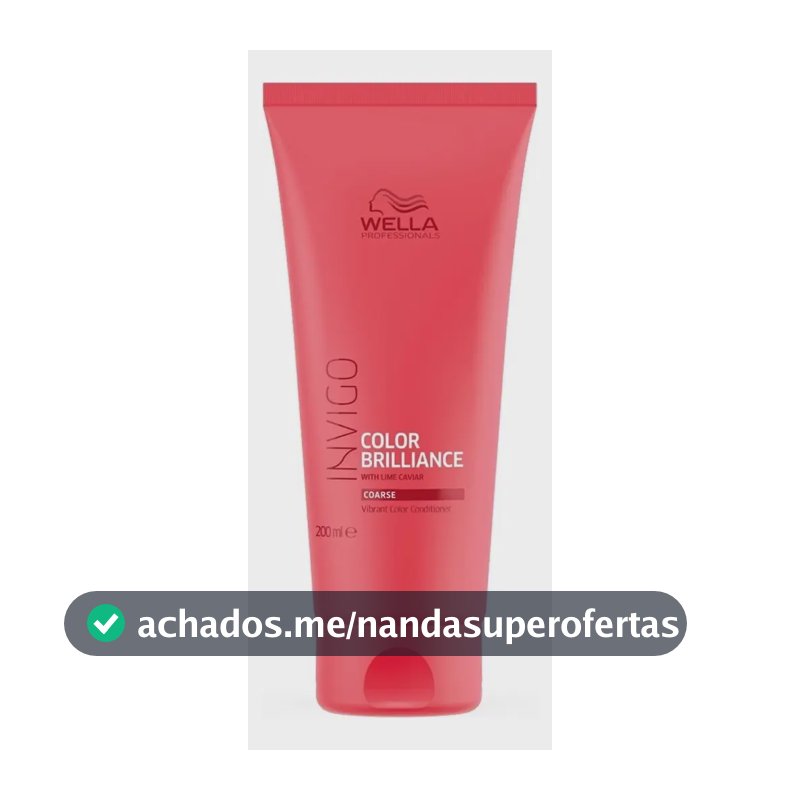 Condicionador Wella Professionals Color Brilliance Invigo 200 Ml
