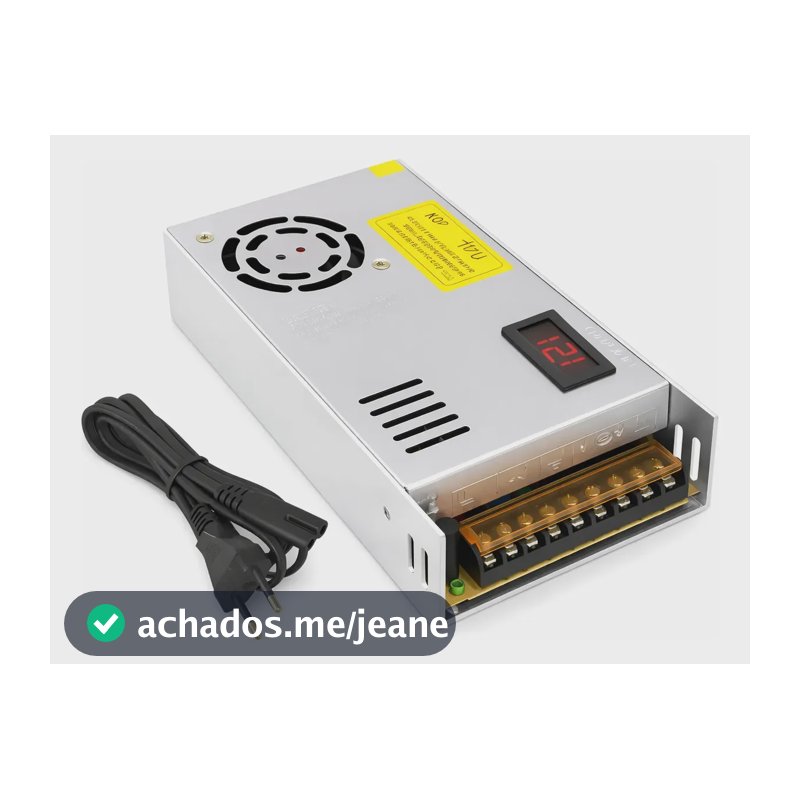Fonte Automotiva Chaveada 13,8 V 90 Amperes + Extensao Cabo