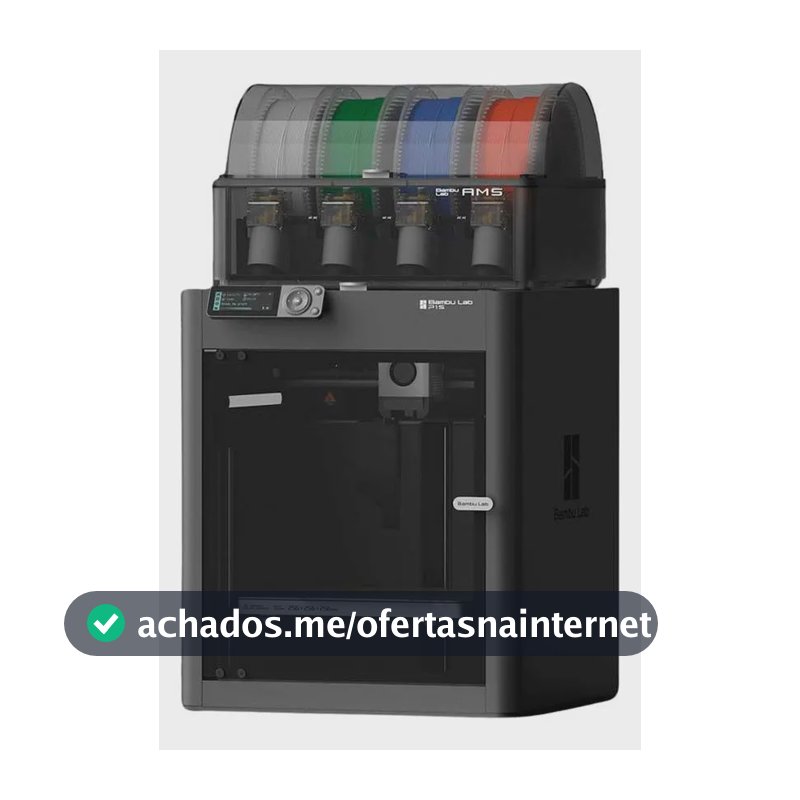 Impressora 3d Bambu Lab P1s + Ams (combo)