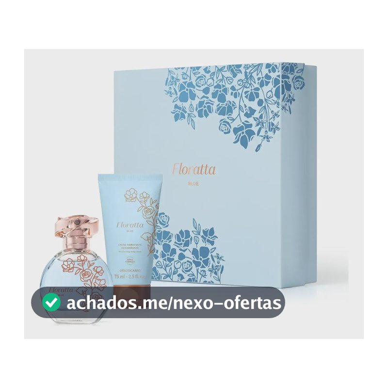 Floratta Blue Kit Presente O Boticário 2 Itens