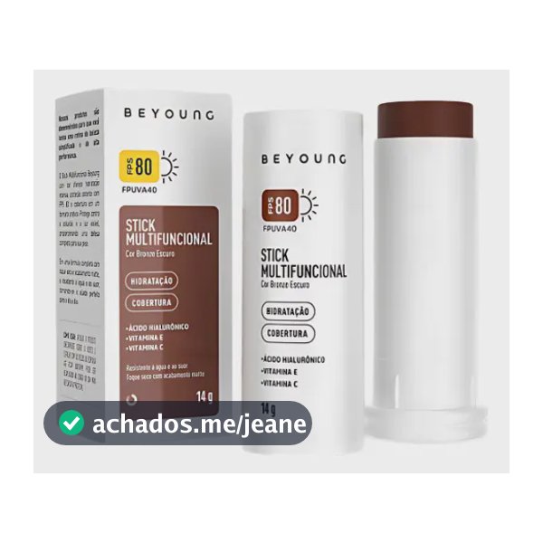Beyoung Stick Multifuncional Bronze Escuro Fps 80